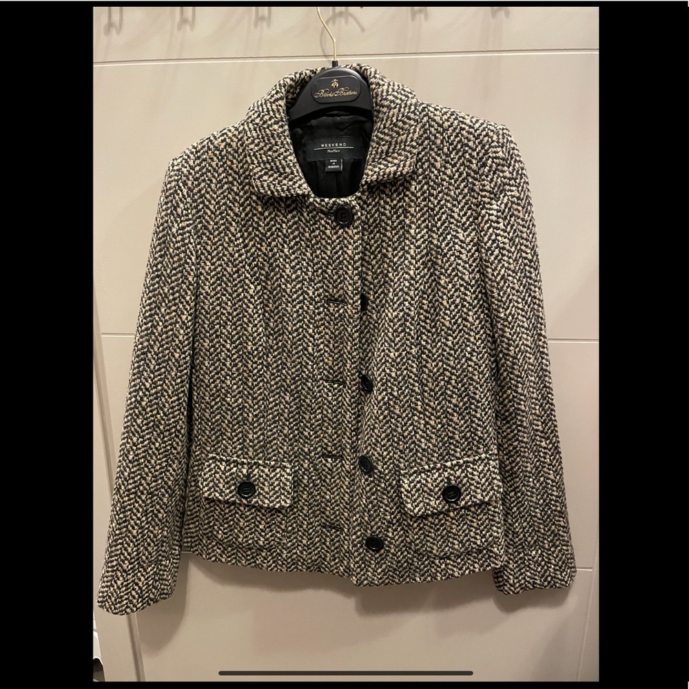 Weekend Maxmara Tweed Jacket